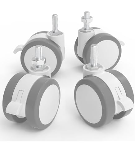 Amazon.co.jp: FLEXISPOT専用 キャスター【互換品】4個セット フレキシ